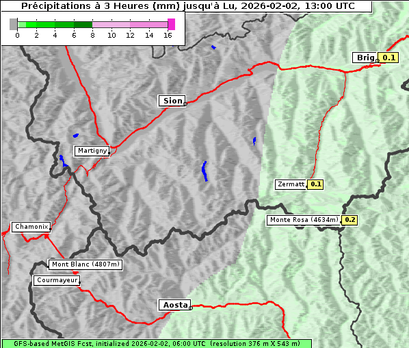 Niederschlag, 2. 2. 2026