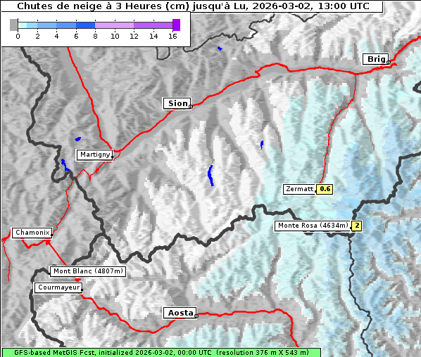 Neuschnee, 2. 3. 2026