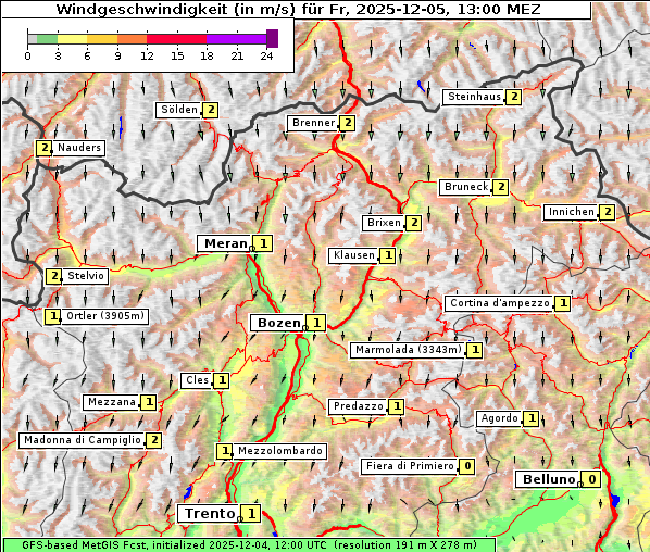Wind, 5. 12. 2025