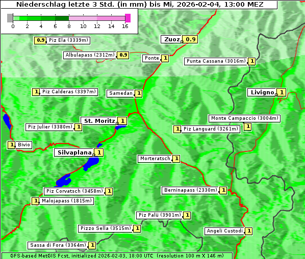 Niederschlag, 4. 2. 2026