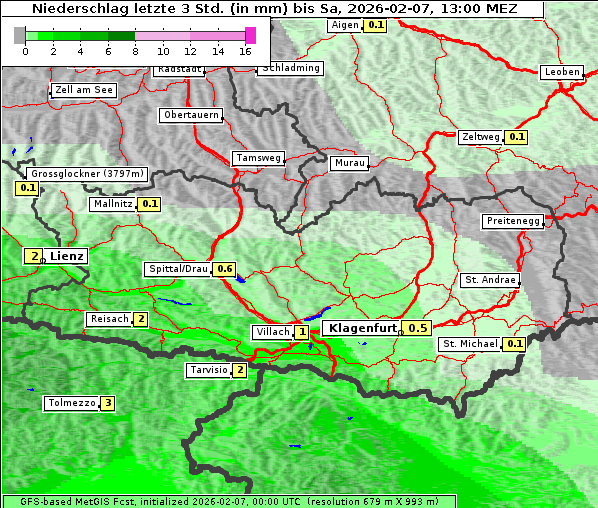 Niederschlag, 7. 2. 2026