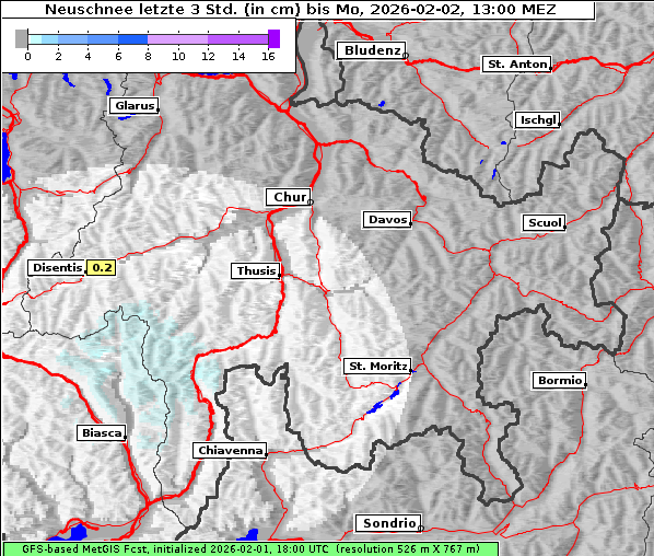 Neuschnee, 2. 2. 2026