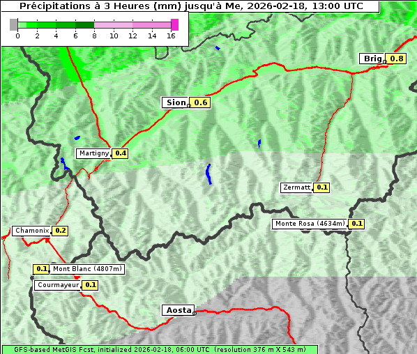 Niederschlag, 18. 2. 2026