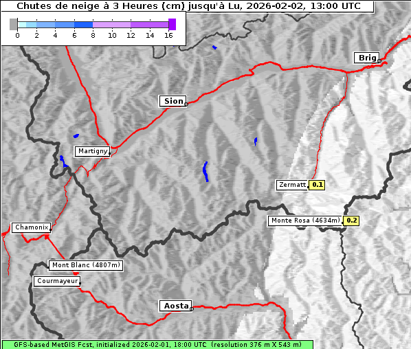 Neuschnee, 2. 2. 2026