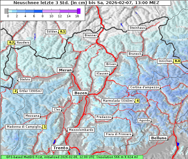 Neuschnee, 7. 2. 2026
