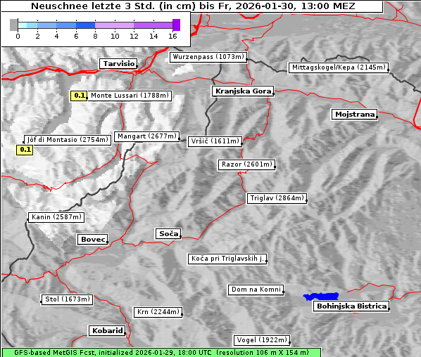 Neuschnee, 30. 1. 2026