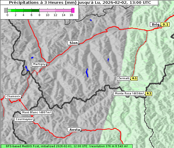 Niederschlag, 2. 2. 2026