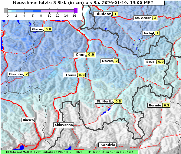 Neuschnee, 10. 1. 2026