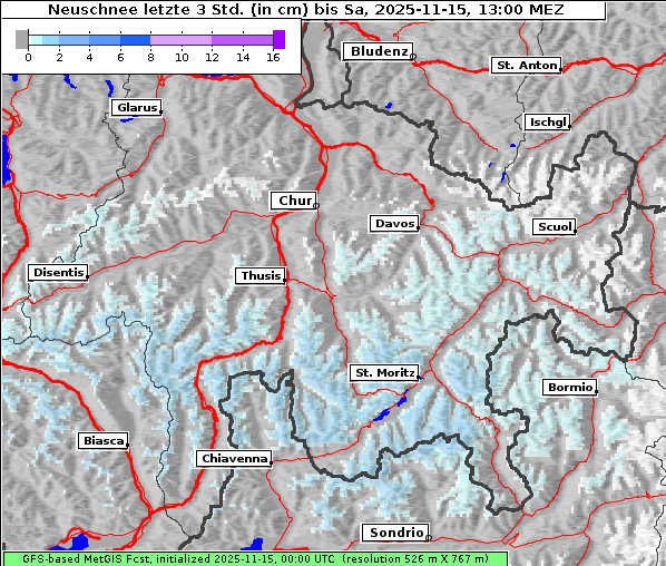 Neuschnee, 15. 11. 2025