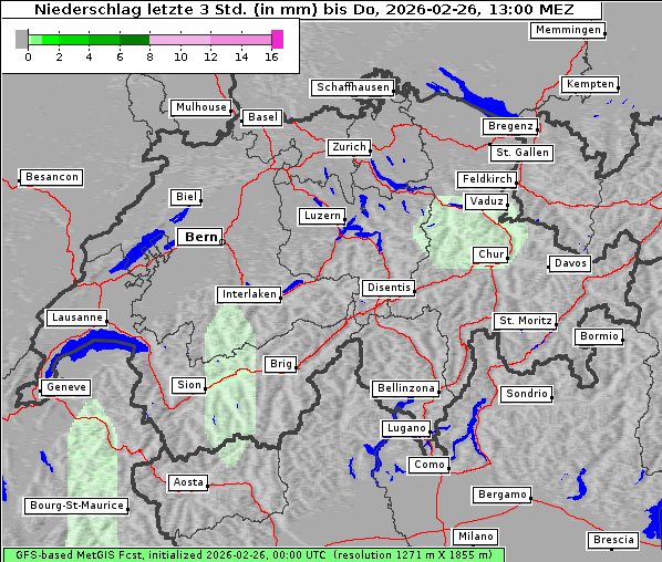 Niederschlag, 26. 2. 2026