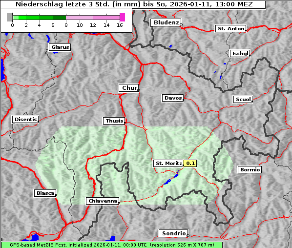 Niederschlag, 11. 1. 2026