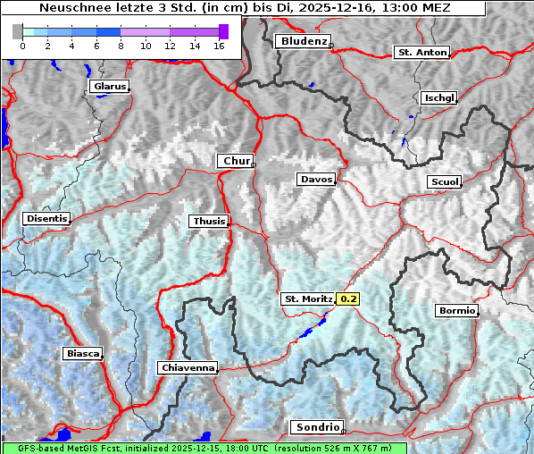 Neuschnee, 16. 12. 2025