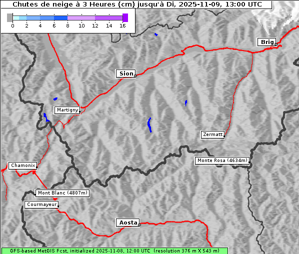 Neuschnee, 9. 11. 2025
