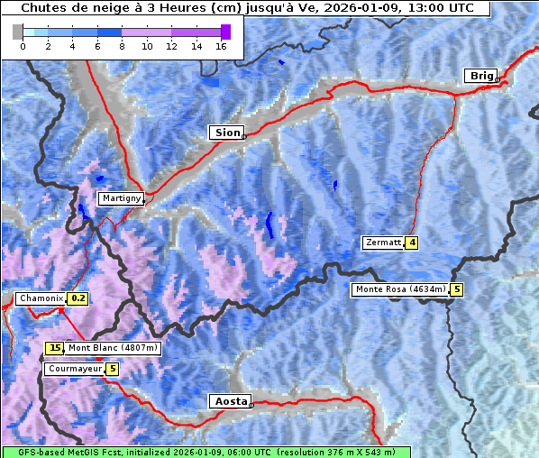 Neuschnee, 9. 1. 2026