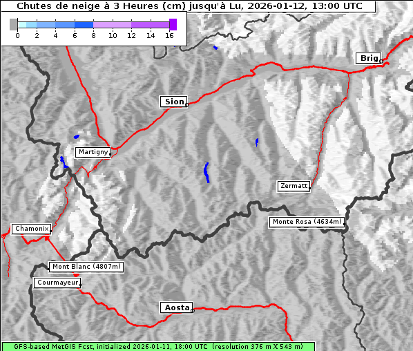 Neuschnee, 12. 1. 2026