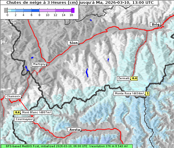 Neuschnee, 10. 3. 2026