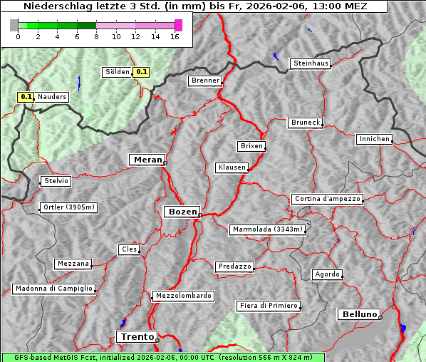 Niederschlag, 6. 2. 2026