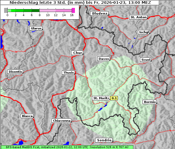 Niederschlag, 23. 1. 2026