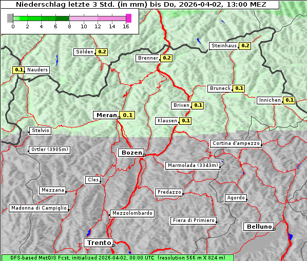 Niederschlag, 2. 4. 2026
