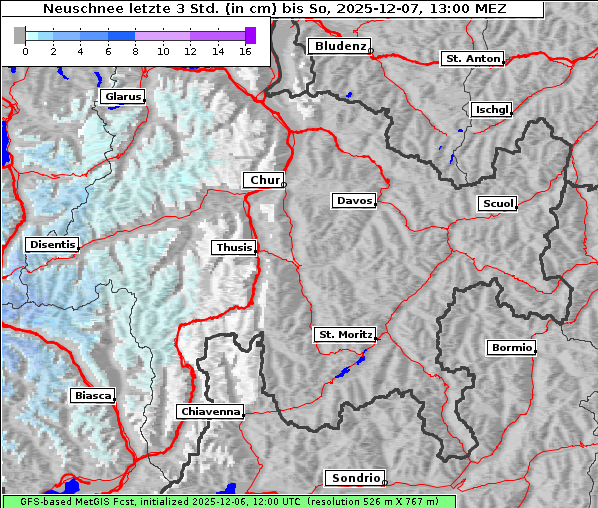 Neuschnee, 7. 12. 2025