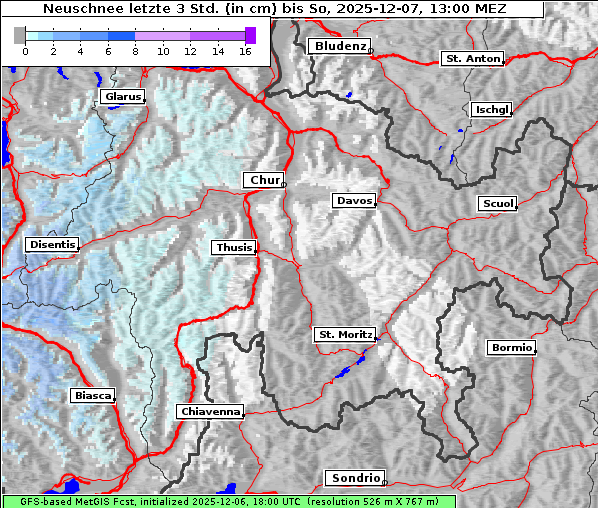 Neuschnee, 7. 12. 2025