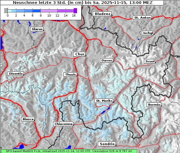 Neuschnee, 15. 11. 2025