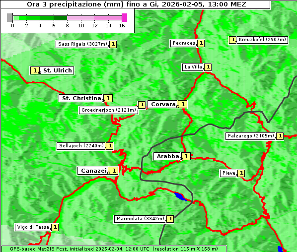 Niederschlag, 5. 2. 2026