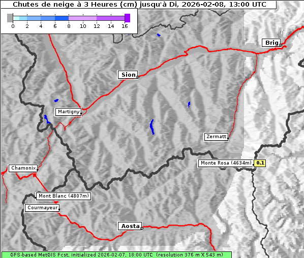 Neuschnee, 8. 2. 2026
