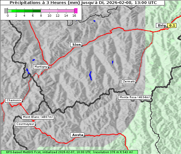 Niederschlag, 8. 2. 2026