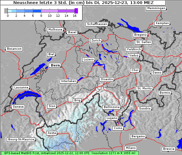 Neuschnee, 23. 12. 2025