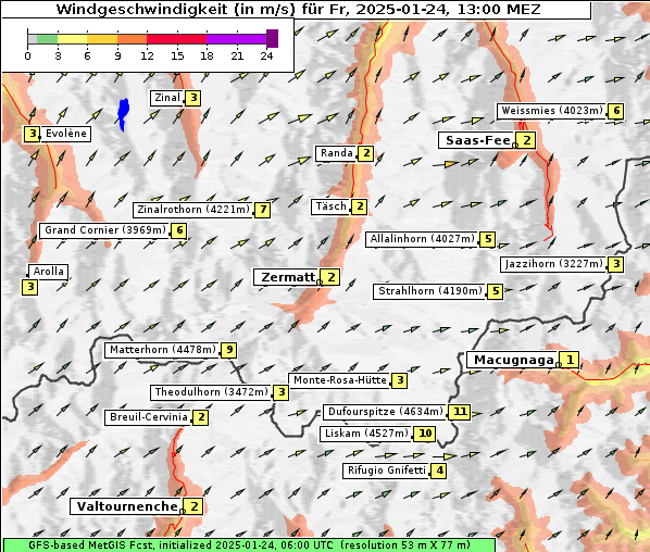 Wind, 24. 1. 2025