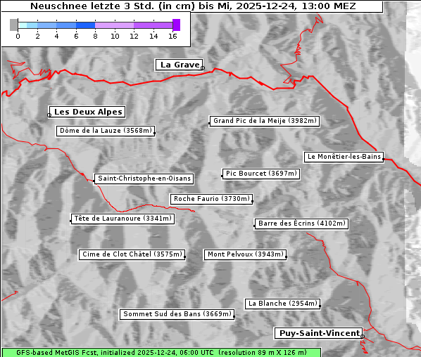 Neuschnee, 24. 12. 2025