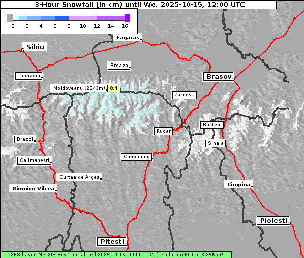 Neuschnee, 15. 10. 2025