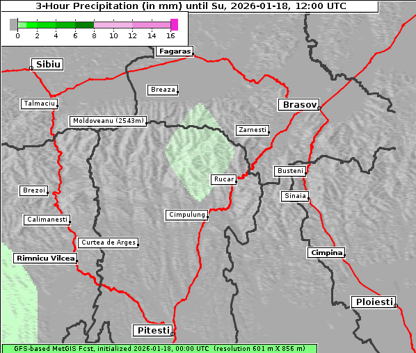 Niederschlag, 18. 1. 2026