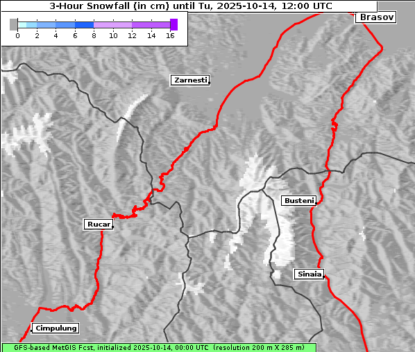 Neuschnee, 14. 10. 2025