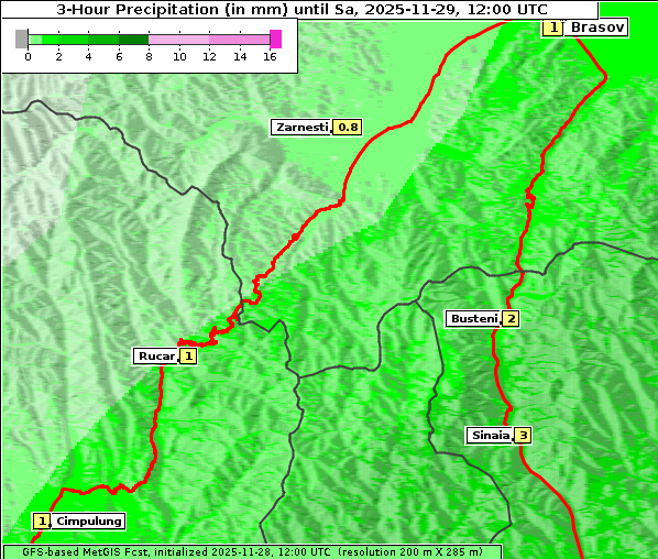 Niederschlag, 29. 11. 2025