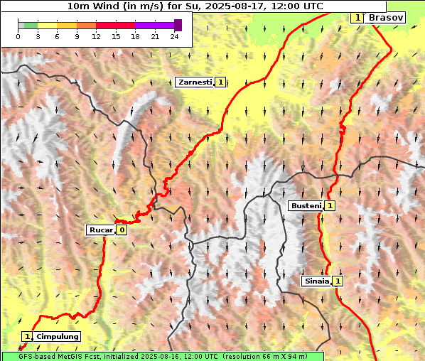 Wind, 17. 8. 2025
