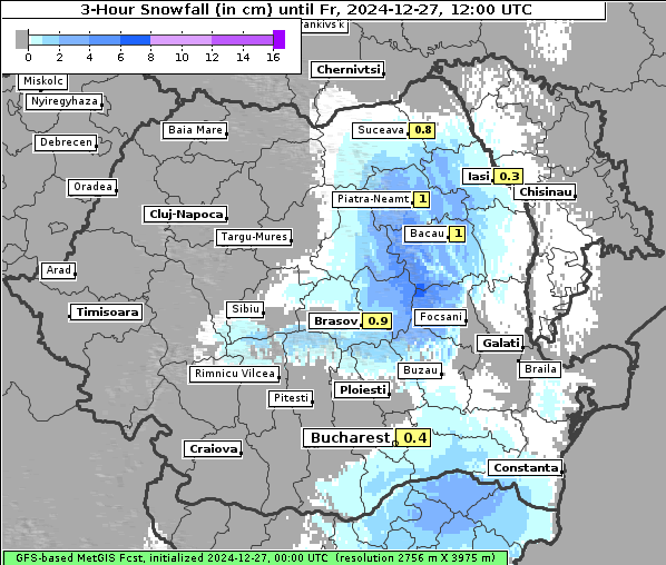 Neuschnee, 27. 12. 2024