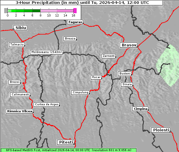Niederschlag, 14. 4. 2026