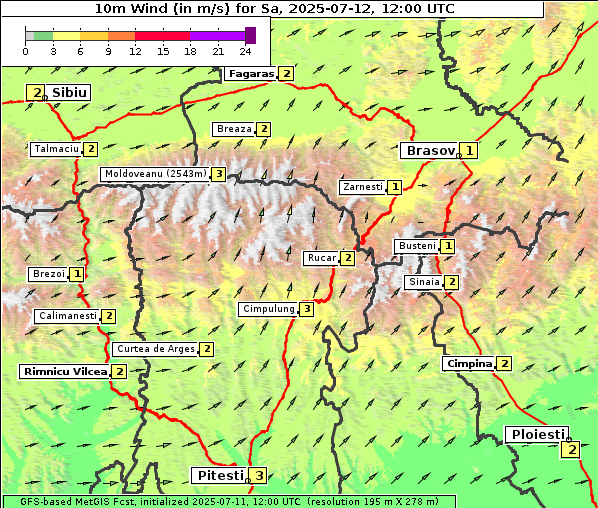 Wind, 12. 7. 2025