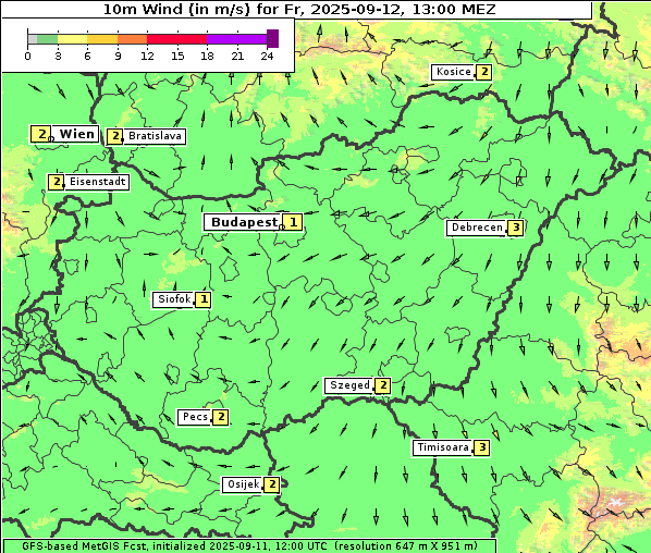 Wind, 12. 9. 2025