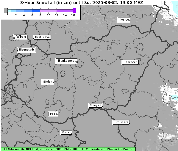 Neuschnee, 2. 3. 2025