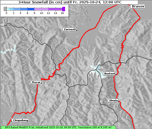 Neuschnee, 24. 10. 2025