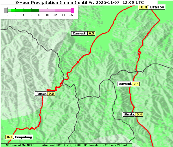 Niederschlag, 7. 11. 2025