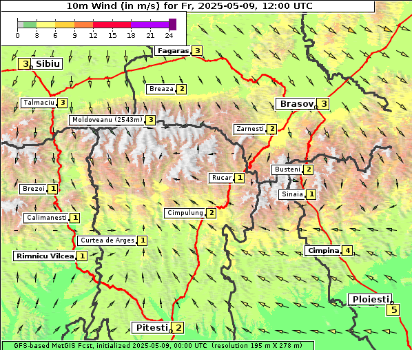 Wind, 9. 5. 2025