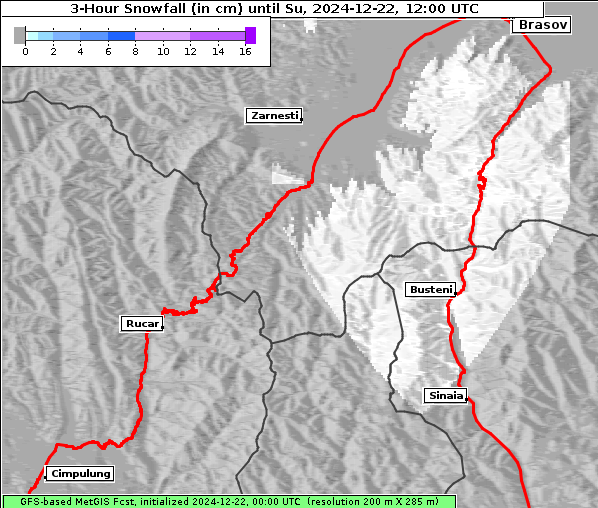 Neuschnee, 22. 12. 2024