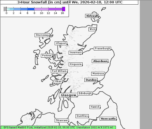 Neuschnee, 18. 2. 2026