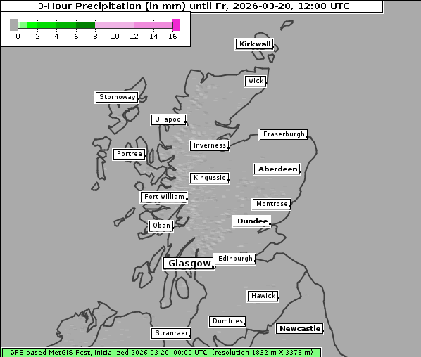 Niederschlag, 20. 3. 2026