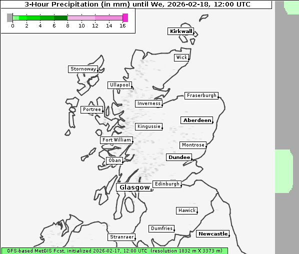 Niederschlag, 18. 2. 2026