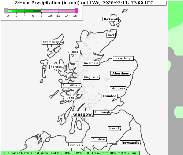 Niederschlag, 11. 3. 2026